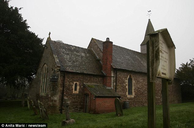 All Saints Church, which is in the parish at the centre of the row